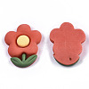 Opaque Resin Cabochons CRES-N022-120-2
