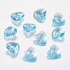 Faceted Glass Rhinestone Charms RGLA-F054-12x12-202-1