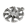 Tibetan Style Alloy Pendants FIND-G067-03AS-2