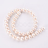 Natural Cultured Freshwater Pearl Beads Strands PEAR-S012-72-2