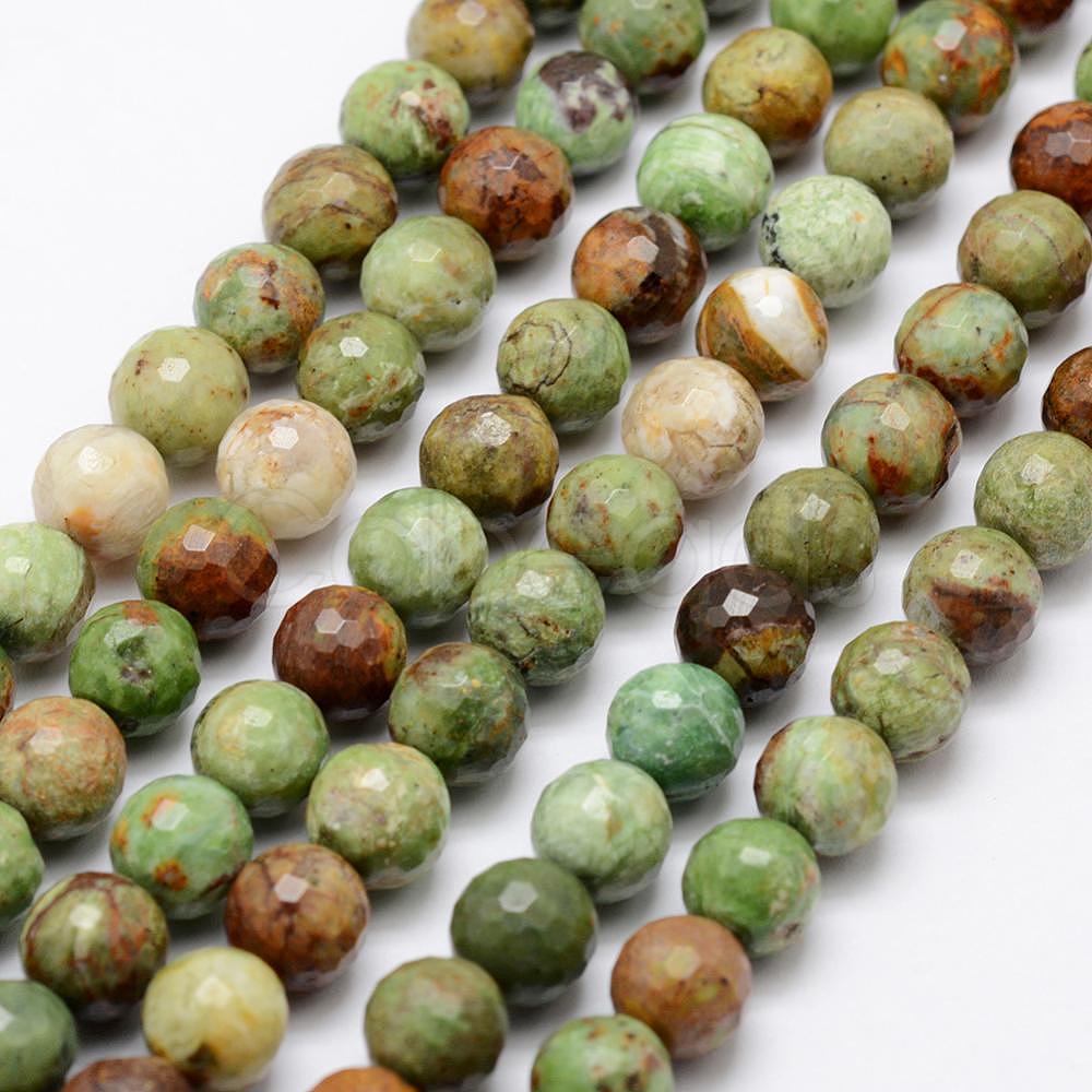 Cheap Natural Green Opal Beads Strands Online Store - Cobeads.com