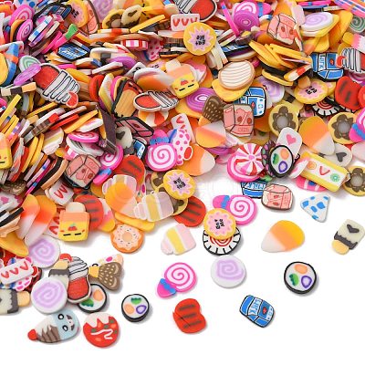 Handmade Polymer Clay Beads CLAY-CJC0010-03-1