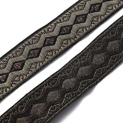 Ethnic Style Polyester Ribbon OCOR-WH0047-37C-1