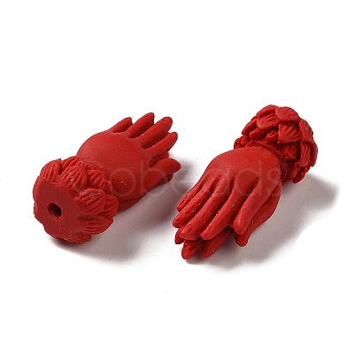 Dyed Buddha's Hand Synthetic Coral Beads CORA-O004-05A-1