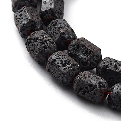 Natural Lava Rock Beads Strands G-H303-C07-1