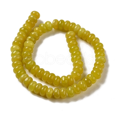 Natural Lemon Jade Beads Strands G-G102-C07-01-1