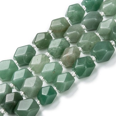 Natural Green Aventurine Beads Strands G-C182-11-1