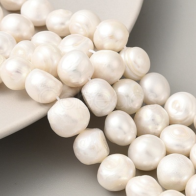 Natural Cultured Freshwater Pearl Beads Strands PEAR-A006-11F-1