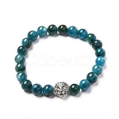 Natural Chalcedony Bracelets for Men Women BJEW-JB06691-1