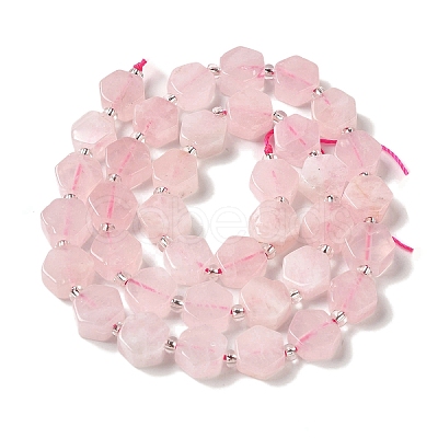 Natural Rose Quartz Beads Strands G-P534-A05-02-1