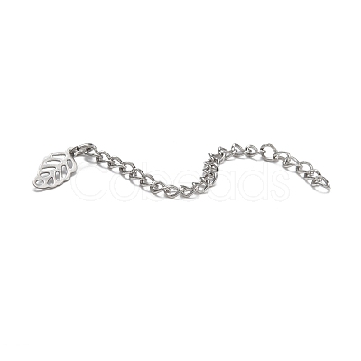 Tarnish Resistant 304 Stainless Steel Chain Extender FIND-JF00071-01-1