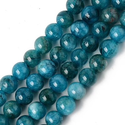 Natural Quartz Beads Strands X-G-R479-6mm-03-1