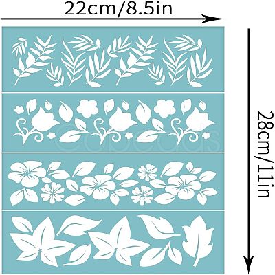 Self-Adhesive Silk Screen Printing Stencil DIY-WH0173-031-1