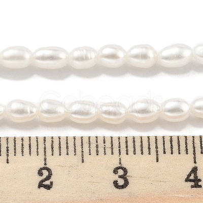 Natural Cultured Freshwater Pearl Beads Strands PEAR-P062-01F-1