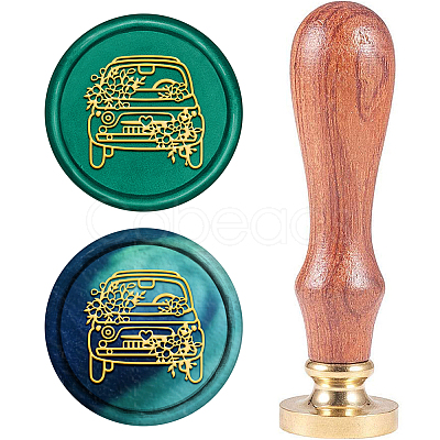 Wax Seal Stamp Set AJEW-WH0208-711-1