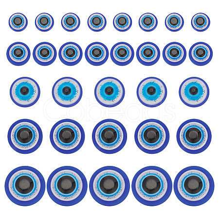 ARRICRAFT 350Pcs 5 Styles Craft Resin Doll Eyes DIY-AR0003-15-1