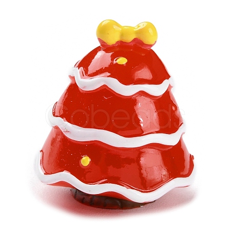 Resin Christmas Tree Ornaments DJEW-P005-01E-02-1