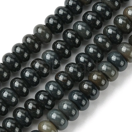 Natural Agate Beads Strands G-D067-B01-01-1