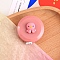 Plastic Tape Measure, Soft Retractable Sewing Tape Measure, for Body, Sewing, Salmon, 53mm