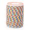 4-Ply Polycotton Cord, Handmade Macrame Cotton Rope, for String Wall Hangings Plant Hanger, DIY Craft String Knitting, Colorful, 1.5mm, about 4.3 yards(4m)/roll