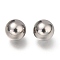 Non-Tarnish 304 Stainless Steel Beads, No Hole/Undrilled, Solid Round, Stainless Steel Color, 11mm