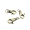 Zinc Alloy Swivel Clasps, Brushed Antique Bronze, 30mm