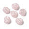 Opaque Lampwork Beads, Rose, Misty Rose, 13x8mm, Hole: 1mm, about 58~70pcs/100g