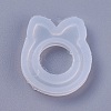 Transparent DIY Ring Silicone Moulds DIY-WH0128-07B-2
