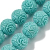 Synthetic Coral Carved Beads Strands CORA-I023-02-1