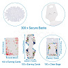 Yilisi 500Pcs 5 Style  Paper Necklace Display Cards DIY-YS0001-27-4