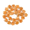 Natural Topaz Jade Beads Strands G-NH0028-01A-3