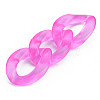 Transparent Acrylic Linking Rings OACR-S036-001A-K13-3