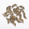 Carnival Decorations Tibetan Style Alloy Masquerade Mask Pendants PALLOY-2392-AB-FF-1