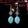 Turquoise Dangle Earrings for Women WG2299-18-1