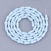 Opaque Solid Color Glass Beads Strands GLAA-T009-001I-2