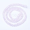 Electroplate Glass Beads Strands EGLA-A034-J3mm-B04-2