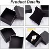 Kraft Paper Cardboard Jewelry Boxes CBOX-BC0001-23-4