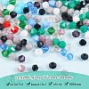 1680Pcs 14 Style Opaque Solid Color & Transparent Glass Beads GLAA-SZ0001-82-3