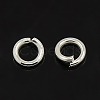Silver Color Plated Brass Jump Rings X-JRC10MM-S-2