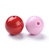 Solid Chunky Bubblegum Acrylic Ball Beads X-SACR-R812-20mm-M-4