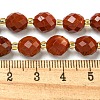 Natural Red Jasper Beads Strands G-N342-52-5