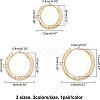 CHGCRAFT 304 Stainless Steel Hoop Earrings EJEW-CA0001-02-2