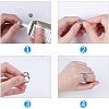 Unicraftale DIY Ring Making Kits DIY-UN0001-07P-7