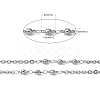 3.28 Feet 304 Stainless Steel Decorative Rolo Chains X-CHS-E001-03P-2