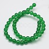 Natural & Dyed Malaysia Jade Bead Strands G-A146-14mm-A-2