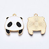 Alloy Enamel Pendants X-ENAM-S127-021-RS-2