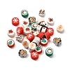 Handmade Polymer Clay Beads CLAY-R006-07-1