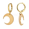 Brass Huggie Hoop Earrings Sets EJEW-JE04217-5