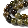Natural Green Garnet Beads Strands G-Z034-B14-03-4