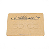 Cardboard Hair Clip Display Cards CDIS-R034-44-2